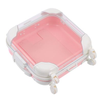 Ipetboom Creative Eyelash Storage Box Lid Compact False Eyelash Container for Travel Protective Design