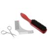 DEARMAMY 1 Set Beard Care Set Portable Grooming Kit with Handy Brushes and Trimmer Includes Convenient Cloth Bag for Easy Storage and Travel view 1