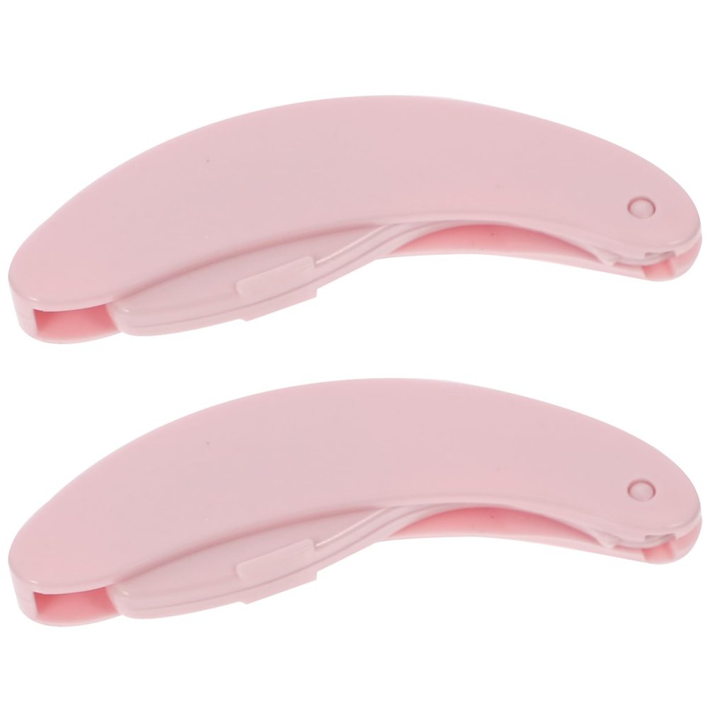 PENIKOKO Folding Eyelash Comb and Eyebrow Comb Set 2-Piece Metal Makeup Tool Dual-Use for Lash Separation Suitable for Makeup Enthusiasts