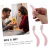 GANAZONO 2Pcs Metal Eyelash Comb and Eyebrow Brush Set Foldable Lash Separator Tool for Makeup Dense Lash Comb Stainless Steel Teeth for Women view 2