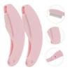 DEARMAMY 2Pcs Portable Eyelash Comb and Eyebrow Brush Folding Lash Separator Tool for Professional Makeup and Grooming for Home and Travel view 2