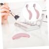 DEARMAMY 2Pcs Portable Eyelash Comb and Eyebrow Brush Folding Lash Separator Tool for Professional Makeup and Grooming for Home and Travel view 3