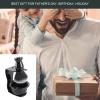 2Set Shaving Kit for Men, 3 in 1 Shaving Set Includes Portable Beard Brush Cream Bowl and Stand Beard Style Tool for Home Travel view 3