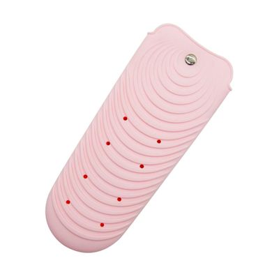 GALPADA Curling Iron Pouch Hair Tool Holder Silicone Non-Slip Pad Heat Resistant Bag for Hair Tools