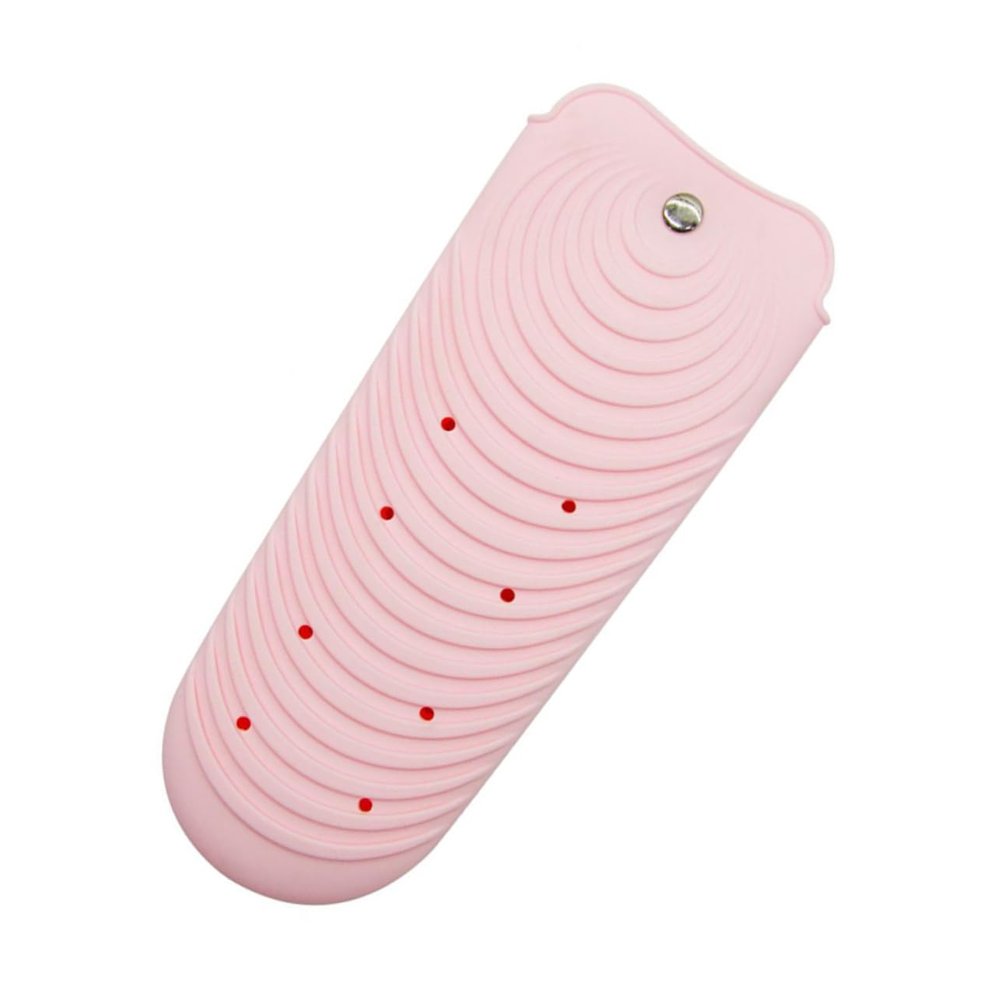 GALPADA Curling Iron Pouch Hair Tool Holder Silicone Non-Slip Pad Heat Resistant Bag for Hair Tools