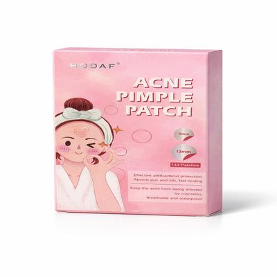 Acne Pimple Patches (144 Count) Hydrocolloid Acne Patches for Face, Invisible & Waterproof, Fast Absorbing Zit Stickers for Pimples, Blemishes & Whiteheads Day & Night Treatment