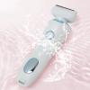 NinthAvenue Basics 2 in 1 Electric Lady Clipper and Hair Removal Device, Ideal for Pregnant Women - Private Hair Remover and Women Trimmer (Light Blue) view 3
