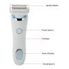NinthAvenue Basics 2 in 1 Electric Lady Clipper and Hair Removal Device, Ideal for Pregnant Women - Private Hair Remover and Women Trimmer (Light Blue) view 4