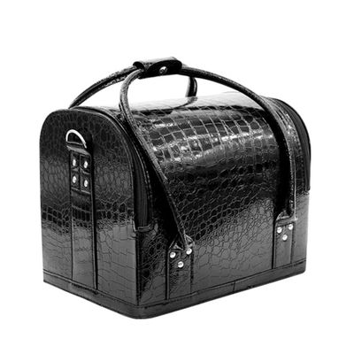 Sgqtqybk Cosmetic Case Detachable Travel Makeup Box Waterproof Makeup Bag Organiser with Handle for Trip Cosmetic Case