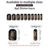 Cute and Lovely Cat Nail Stickers 50 Sheets Gloss Nail Strips Bundle Long Lasting Gel Nail Stickers Art Decals Easy to Apply and Remove for Women DIY Decorations view 3