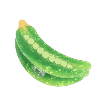 ZONEBEST Hairpin,Fruit Shaped Hair Claw Clip For Women Girls Lightweight PVC Barrettes For Hair Ornament Accessories Teacher Gifts