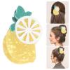 ZONEBEST Hairpin,Fruit Shaped Hair Claw Clip For Women Girls Lightweight PVC Barrettes For Hair Ornament Accessories Teacher Gifts view 2