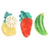ZONEBEST Hairpin,Fruit Shaped Hair Claw Clip For Women Girls Lightweight PVC Barrettes For Hair Ornament Accessories Teacher Gifts view 3