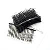5x 10pcs Black Metal Hair Comb Clip Hair Combs Hair Piece Comb view 4