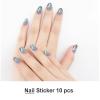 Peace Dove Nail Stickers 50 Sheets Gloss Nail Strips Bundle Long Lasting Gel Nail Stickers Art Decals Easy to Apply and Remove for Women DIY Decorations view 2