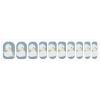 Little White Duck Nail Stickers 50 Sheets Gloss Nail Strips Bundle Long Lasting Gel Nail Stickers Art Decals Easy to Apply and Remove for Women DIY Decorations view 1