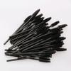 Disposable Eyelash Brush Soft Eyelash Brush Mascara Wand Applicator for Extension Makeup Kit for Women Girls 50Pcs Black Disposable view 4