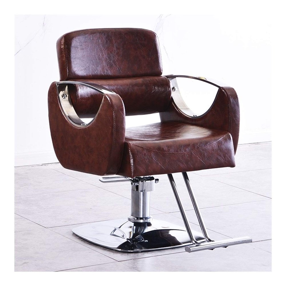 A1DFDFGOQSFG Hair Cutting Salon Chair Beauty Shop Chair Hydraulic Hair Styling Chair Hair Salon Salon Spa Shampoo Beauty Shop Chair Salon Styling Beauty Equipment (Color : A) (B)