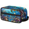 Joyousleap Sea Turtle Personalized Toiletry Bag for Women Men, Custom Name Blue Ocean Beach Coastal Turtle Hanging Cosmetic Bag Makeup Case Travel Portable Pouch view 1