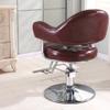 A1DFDFGOQSFG Hair Cutting Salon Chair Hair Salon Chairs with Heavy Duty Hydraulic Pump 360 Degrees Rolling Swivel Spa Beauty Salon Styling Beauty Equipment (Color : Red) (Brown) view 3