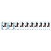Parisian Dachshund Nail Stickers 50 Sheets Gloss Nail Strips Bundle Long Lasting Gel Nail Stickers Art Decals Easy to Apply and Remove for Women DIY Decorations view 1