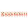Cute Grapefruit Nail Stickers 50 Sheets Gloss Nail Strips Bundle Long Lasting Gel Nail Stickers Art Decals Easy to Apply and Remove for Women DIY Decorations view 1
