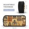 Ancient Egypt Tribe Series Pencil Case Large Capacity, Minimalist Pencil Pouch, Lightweight & Durable Small Storage Bag for Office Supplies Organizer view 2