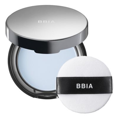 BBIA EAU Powder Pact - 4 Colors (02 COOL BLUE, Pack of 1)