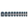 Cute Little Hedgehog Nail Stickers 50 Sheets Gloss Nail Strips Bundle Long Lasting Gel Nail Stickers Art Decals Easy to Apply and Remove for Women DIY Decorations view 1