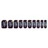 Astronaut Solar System Planets Nail Stickers 50 Sheets Gloss Nail Strips Bundle Long Lasting Gel Nail Stickers Art Decals Easy to Apply and Remove for Women DIY Decorations view 1