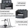 A1DFDFGOQSFG Hair Cutting Salon Chair Salon Chair Hydraulic 360  Swiveling Height Adjustable PU Leather Beauty Hairdressing Haircut Chair Salon Styling Beauty Equipment view 2