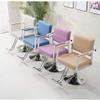 A1DFDFGOQSFG Hair Cutting Salon Chair Barber Chairs Heavy Duty Reclining Hydraulic Hair Styling Chair Hairdressing Lift Chair Salon Chairs Salon Styling Beauty Equipment (Color : Brown) (White) view 4