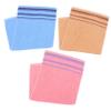 3Pcs Soft Absorbent Washcloths for Face Hands for and Gym Quick Drying Jacquard Design for Sensitive Skin view 1