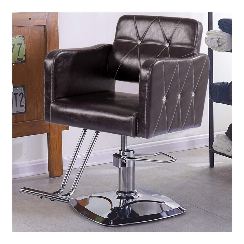 A1DFDFGOQSFG Hair Cutting Salon Chair Barber Chair Beauty Shampoo Hair Styling Reclining Hydraulic Chair Beauty Spa Shampoo Hair Styling Chair Salon Styling Beauty Equipment (Color : B)