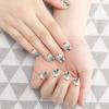 Cute Dinosaur Nail Stickers 50 Sheets Gloss Nail Strips Bundle Long Lasting Gel Nail Stickers Art Decals Easy to Apply and Remove for Women DIY Decorations view 4
