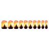 Yoga Meditation Nail Stickers 50 Sheets Gloss Nail Strips Bundle Long Lasting Gel Nail Stickers Art Decals Easy to Apply and Remove for Women DIY Decorations view 1