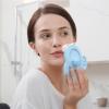 Bath and Facial Cleansing Brush | Silicone Face Scrubber,Shower Scrub Brush, Soft Face and Egg Cleansing Scrub, Handheld Bath Scrubber for Women Men Home view 2