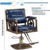 A1DFDFGOQSFG Hair Cutting Salon Chair Hydraulic Barber Chair 360  Swivel Height Adjustable Heavy Styling Salon Chair Salon Styling Beauty Equipment view 2