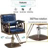 A1DFDFGOQSFG Hair Cutting Salon Chair Hydraulic Barber Chair 360  Swivel Height Adjustable Heavy Styling Salon Chair Salon Styling Beauty Equipment view 4