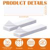 100 Pcs Cosplay Face Lifting Tape Neck Lift Tape Invisible Facial Myofascial Lift up Anti Wrinkle Patches Waterproof Transparent for Cosplayer, 0.98'' x 4.72'' view 2