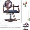 A1DFDFGOQSFG Hair Cutting Salon Chair Hair Salon Chair Styling Barber Chair Hydraulic Salon Chair Retro Hairdressing Chair Beauty Hair Cutting Chair Salon Styling Beauty Equipment view 4
