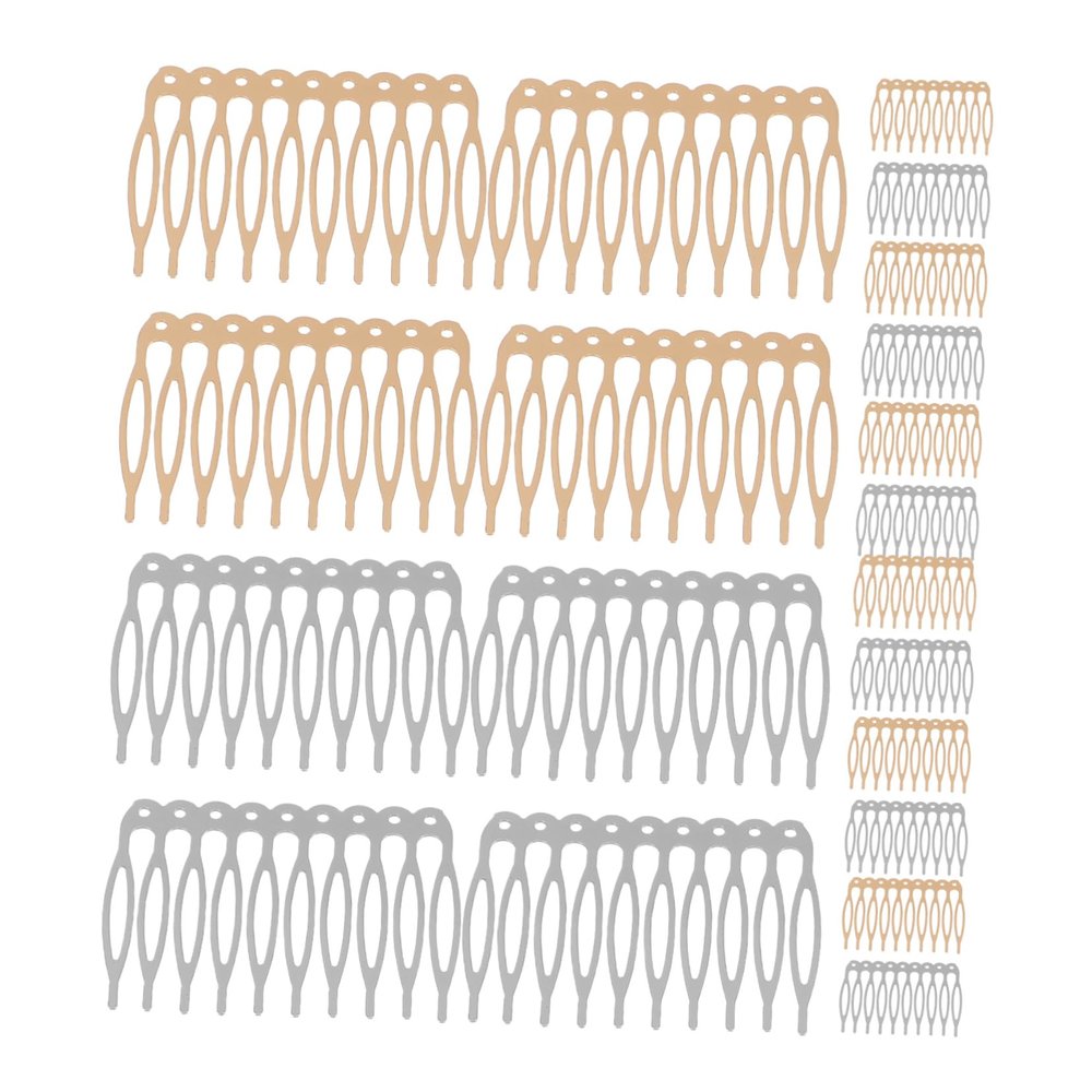20pcs DIY Hairpin Kit for Women Decorative French Twist Hair Combs with Strong Hold for Bun and Chignon Styling Accessories for Weddings and Special Occasions
