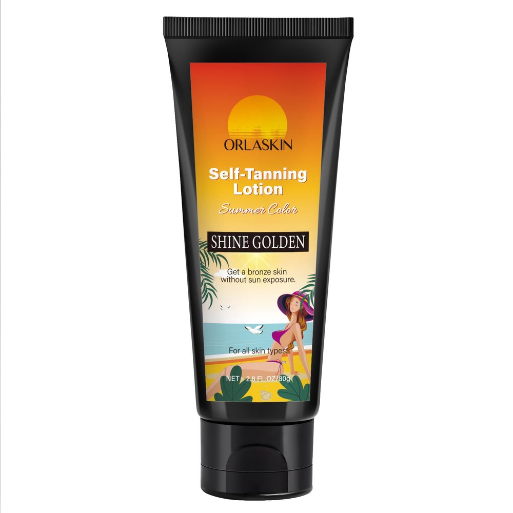 Tanning Lotion Self Tanner - Natural and Organic Ingredients Non Toxic Sunless Browning Cream, Best Gradual Tanner for Men and Women, Streak-Free Fake Tan, Cruelty, Vegan
