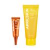 APRILSKIN Peel & Clear Duo for Troubled Skin: Calendula Flower-Infused Facial Peel Off Mask and Carrotene IPMP Clearing Solution view 1