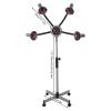 750W 5 Head Salon Infrared Heat Lamp, Adjusting Height Styling Perming Dryer view 2