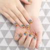Cute Diorama Duck Nail Stickers 50 Sheets Gloss Nail Strips Bundle Long Lasting Gel Nail Stickers Art Decals Easy to Apply and Remove for Women DIY Decorations view 4