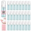100 Pcs 2 oz Plastic Foam Pump Bottle Refillable 60ml Travel Mousse Foaming Soap Dispenser Mini Eyelash Cleaning Foam Bottle Dispenser for Face Wash Lash Shampoo Skin Care view 1