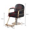 A1DFDFGOQSFG Hair Cutting Salon Chair Hydraulic Hair Salon Styling Barber Chair Cover Classic Recliner Heavy Duty Hair Spa Salon Styling Beauty Salon Styling Beauty Equipment view 2