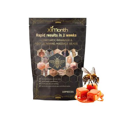 Bee Venom Foot Soak BeadsDetox Foot Soaks - for Athletes Foot, Toenails, Smelly Feet - All Natural Formula - Intensive Foot Repair Relaxing and Soothing Body (10 Pack)