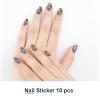 Funny Cute Squirrel Nail Stickers 50 Sheets Gloss Nail Strips Bundle Long Lasting Gel Nail Stickers Art Decals Easy to Apply and Remove for Women DIY Decorations view 2